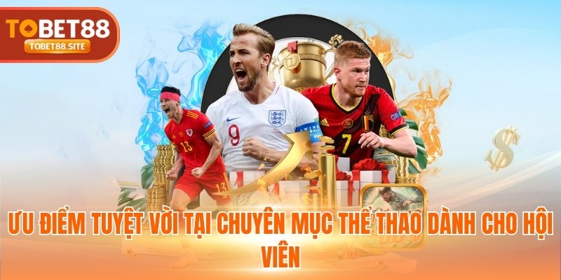 Ưu điểm tuyệt vời tại chuyên mục thể thao dành cho hội viên